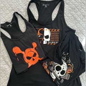 BUNDLE ALERT! Three Women’s Orangetheory Hell Week OTF Tanks and Tee.